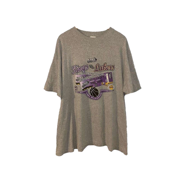Vintage Kings vs. Lakers Playoff Tee (Extra Large)